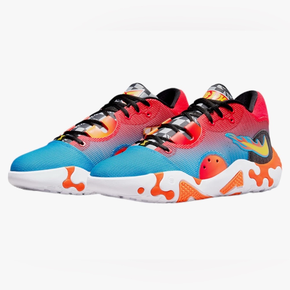 [Nike] PG 6 Paul George Hot Wheels Basketball Athletic Sneakers Shoes M 7, W 8.5 - Picture 2 of 15